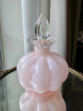 Fenton Pink Melon Perfume Bottle