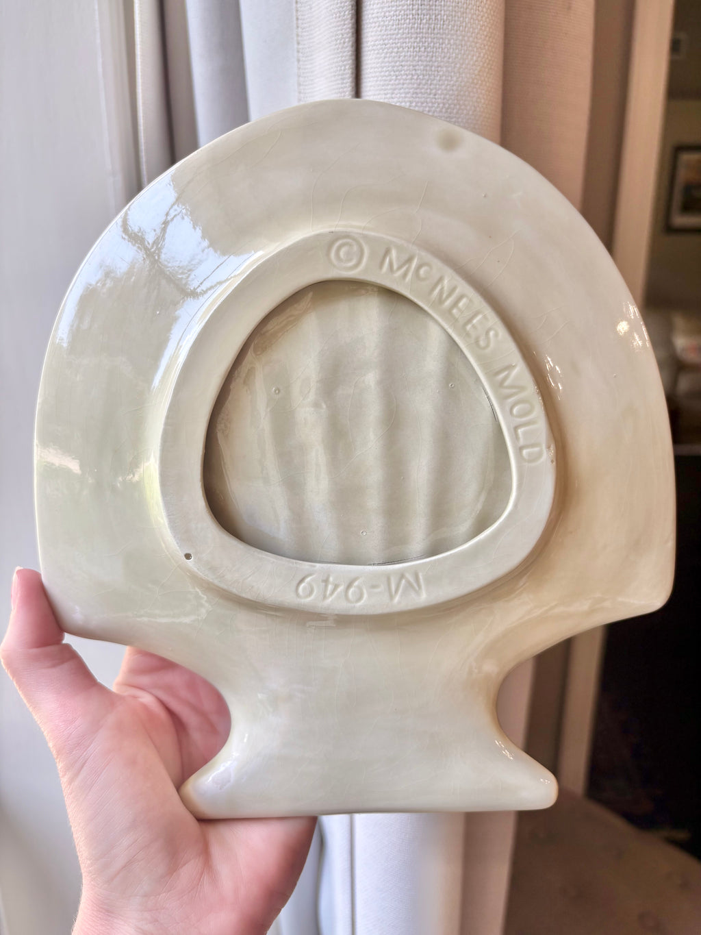 Ceramic Shell Plates Set of 4